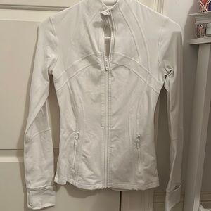 Lululemon white define jacket size 4